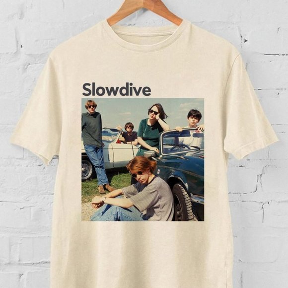 Slowdive T-shirt, Slowdive Band T-shirt, Slowdive Souvlaki T-shirt, Slowdive Ret - Picture 1 of 1